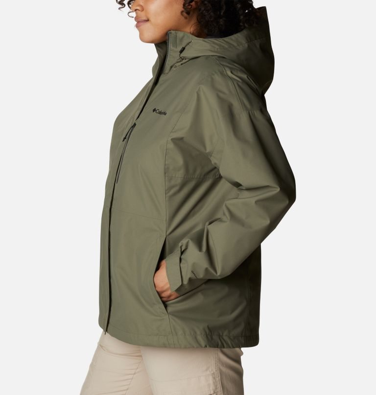 Jacheta Columbia Hikebound Dama Masline Verzi | Plus Size HNS8ZAQ7M